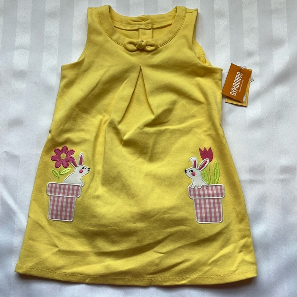 Gymboree, beautiful and elegant yellow dress, brand new size 2T